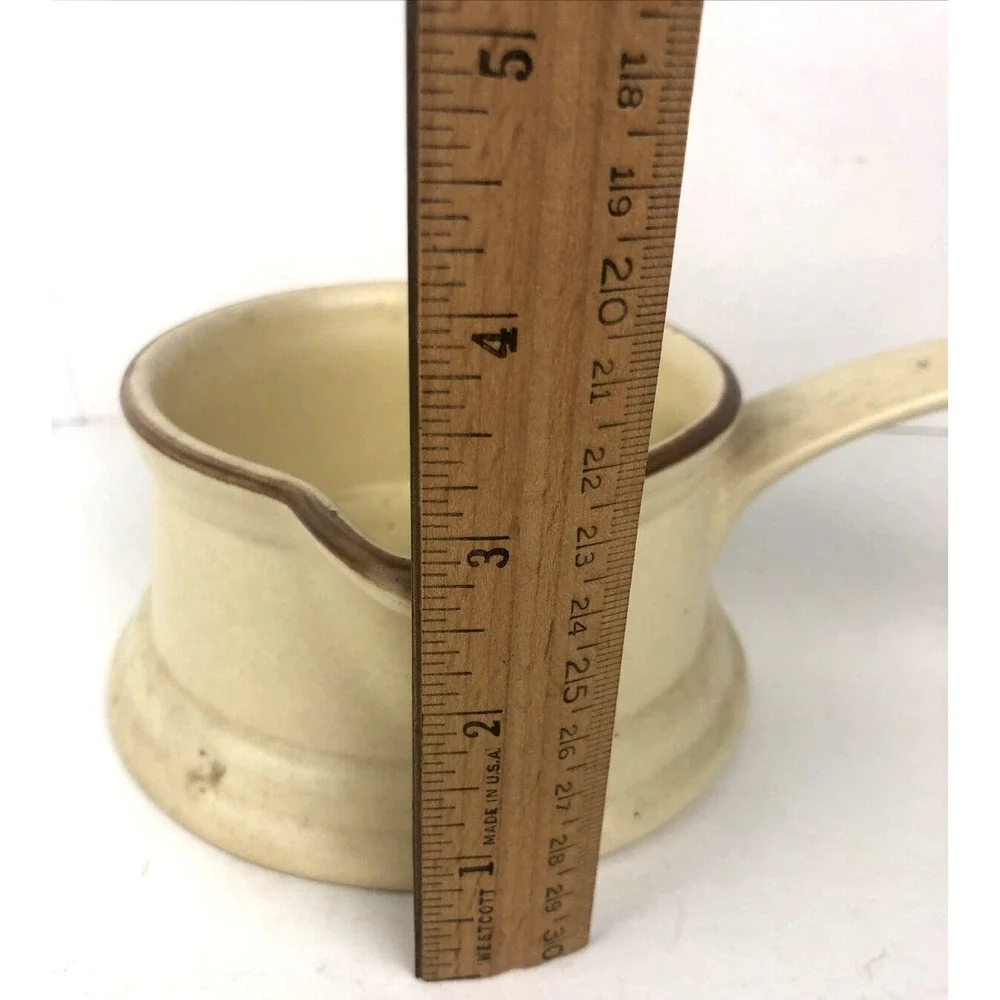 Pfaltzgraff Village Gravy Boat Pour Spout Handle Bowl #434‎ Discontinued